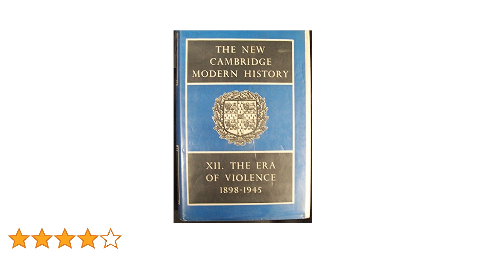 Amazon.com: The New Cambridge Modern History, Vol. 12: The